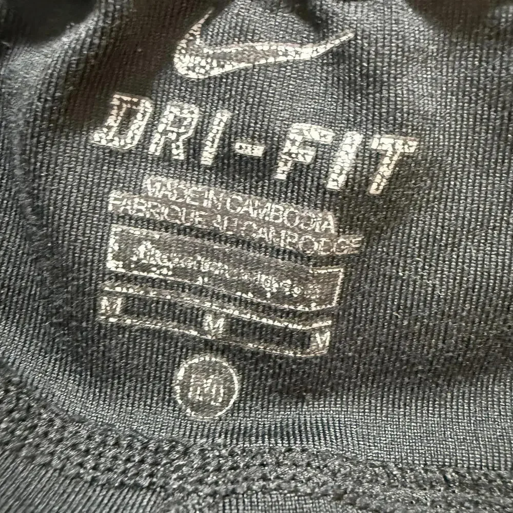 NIKE Dry Fit Capris Black Leggings Womens SZ M. Running, workout, Athleisure‎